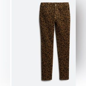 Vigoss Jessa Printed Corduroy Skinny Pant